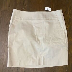 ANN TAYLOR Khaki Skirt Ladies Size 8 New with Tags Smoke Free Home